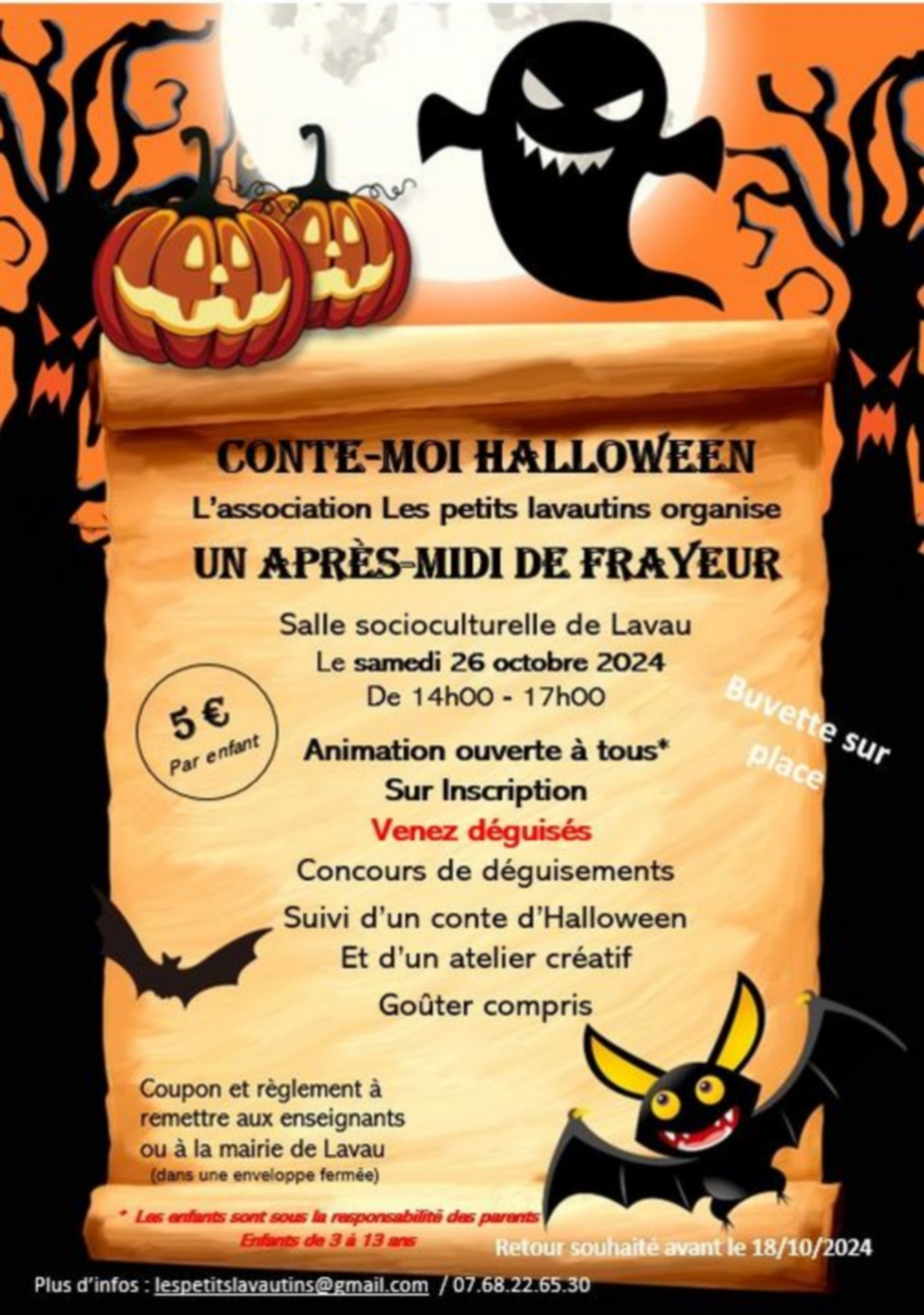 Conte-moi Halloween un après-midi de frayeur