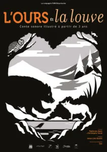 Conte sonore illustré "l'ours et la louve"