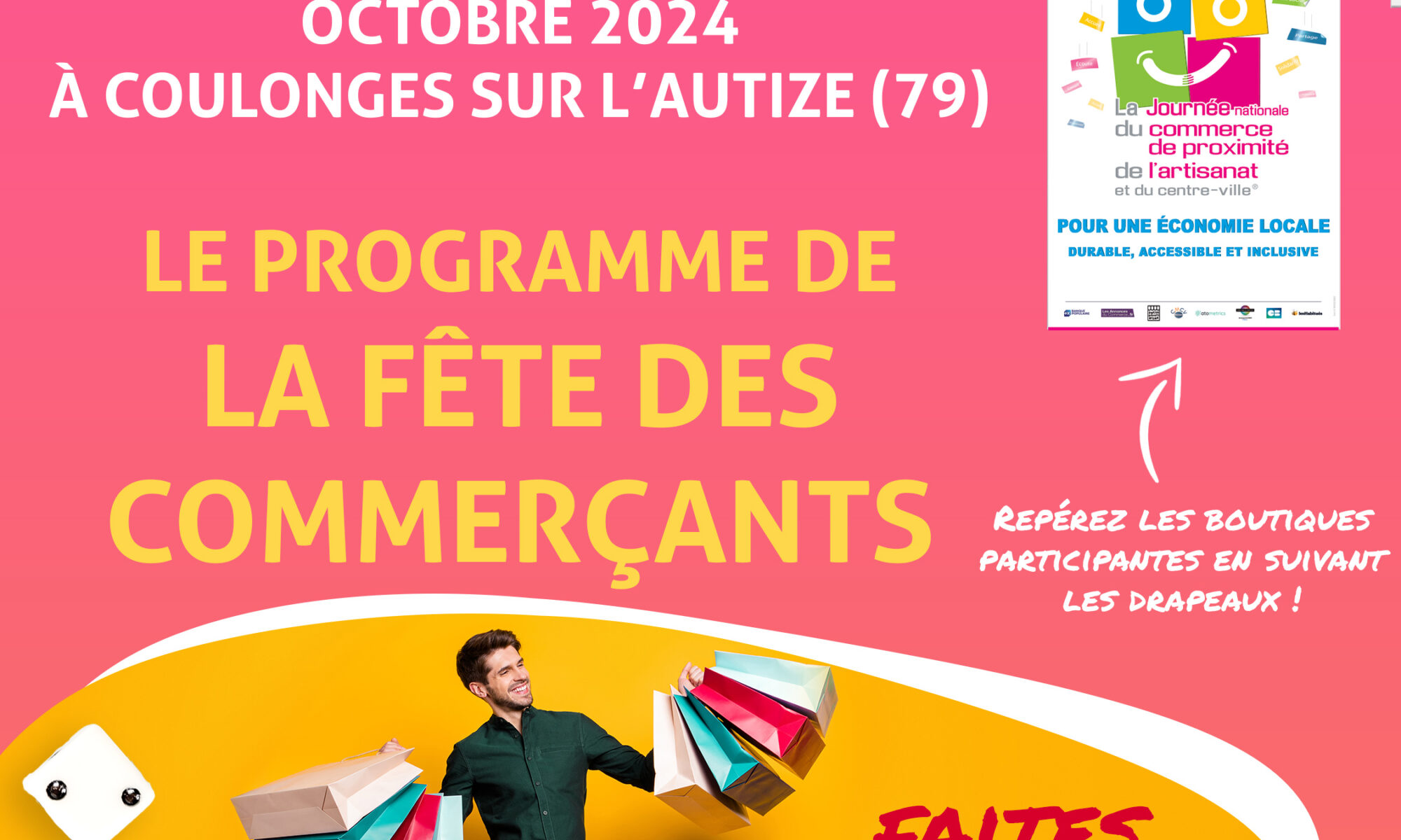 Fête des commerçants jouez le jeu !