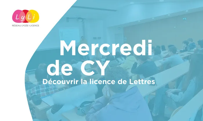 Les mercredis de CY - Lettres CY Cergy Paris Université - site des Chênes - 33 boulevard de l'Oise 95000 Cergy Cergy