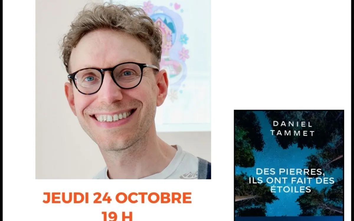 Daniel Tammet au Divan Librairie Le Divan Paris