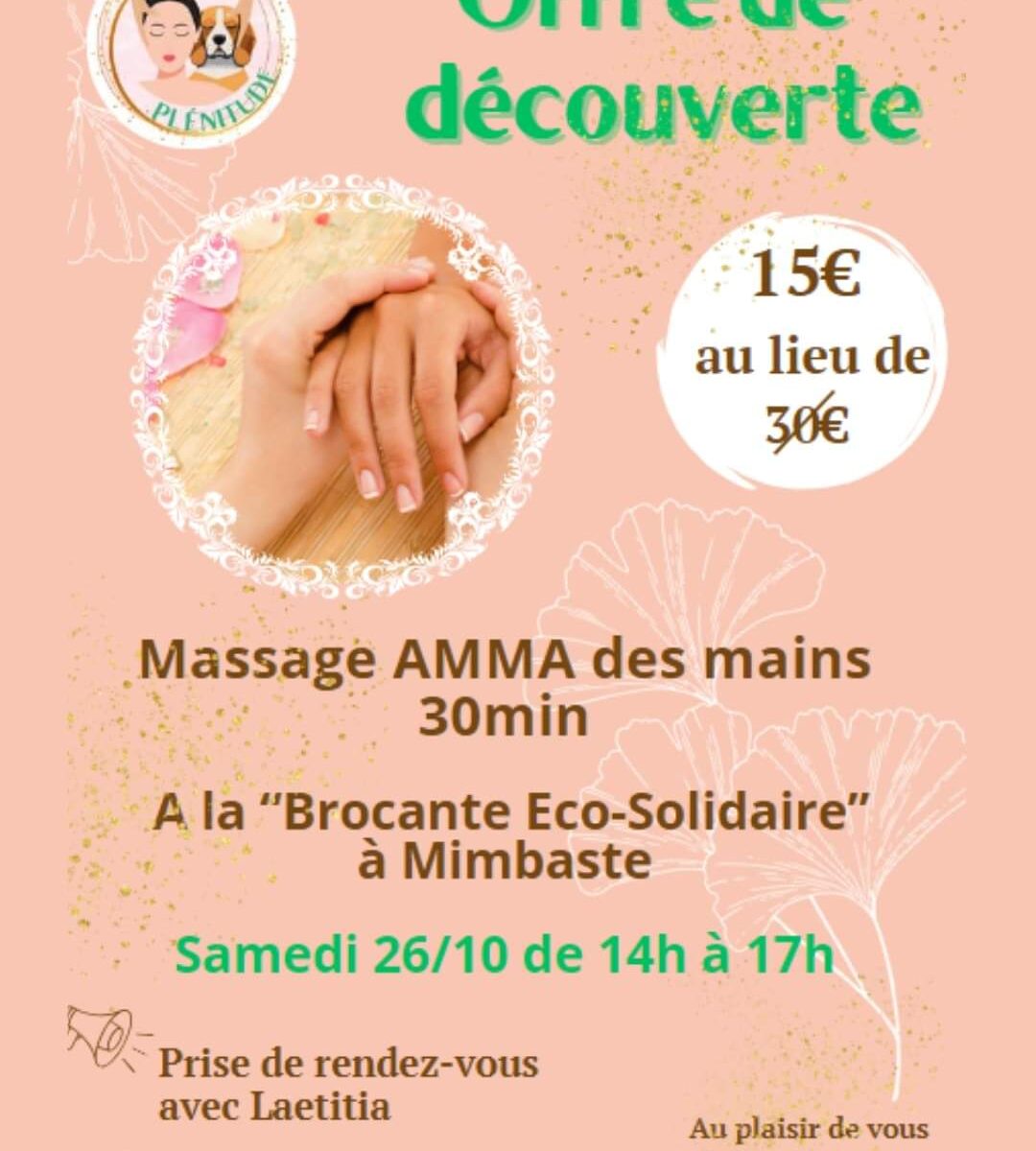 Découverte du massage AMMA