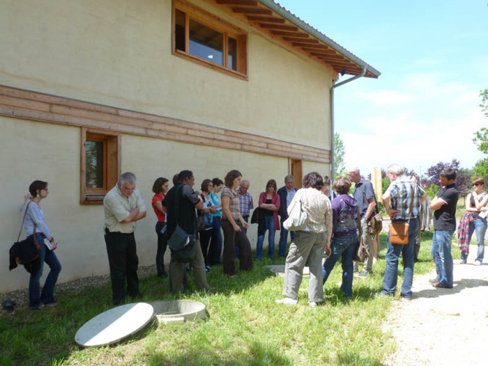 Visite guidée de l'écocentre Écocentre Pierre et Terre Riscle