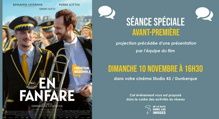 En fanfare Cinéma Studio 43 Dunkerque