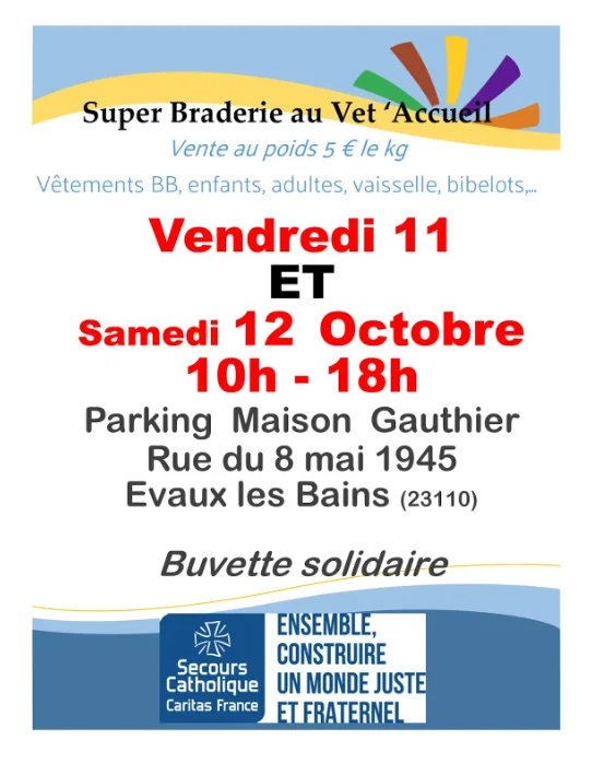 Braderie du Secours Catholique