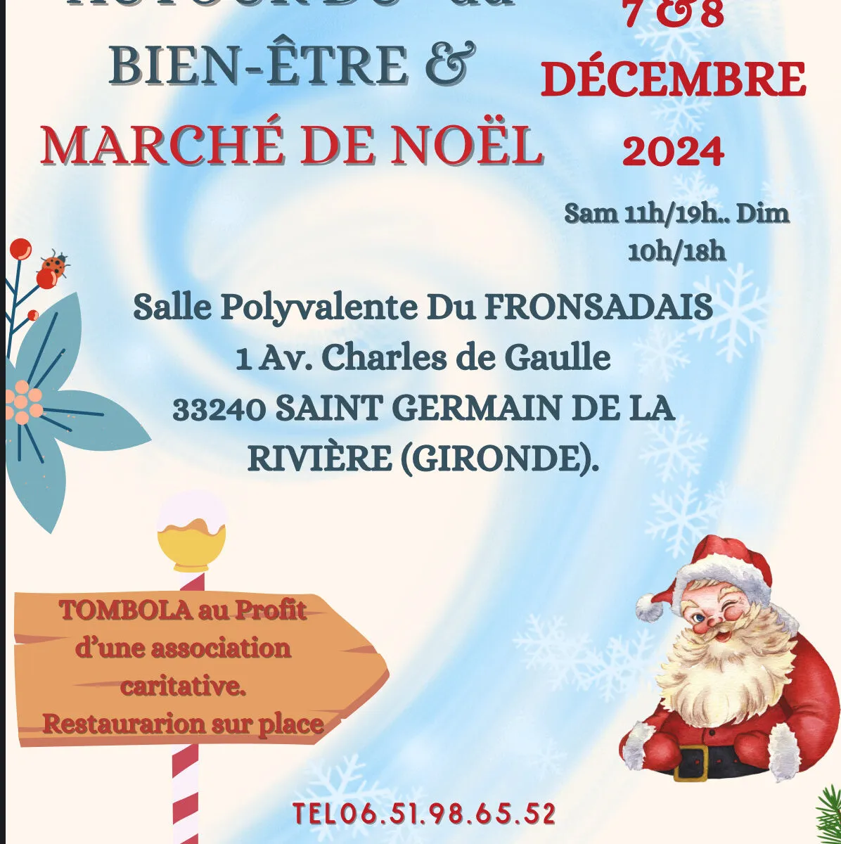 Evenement autour du bien-être et marché de Noël