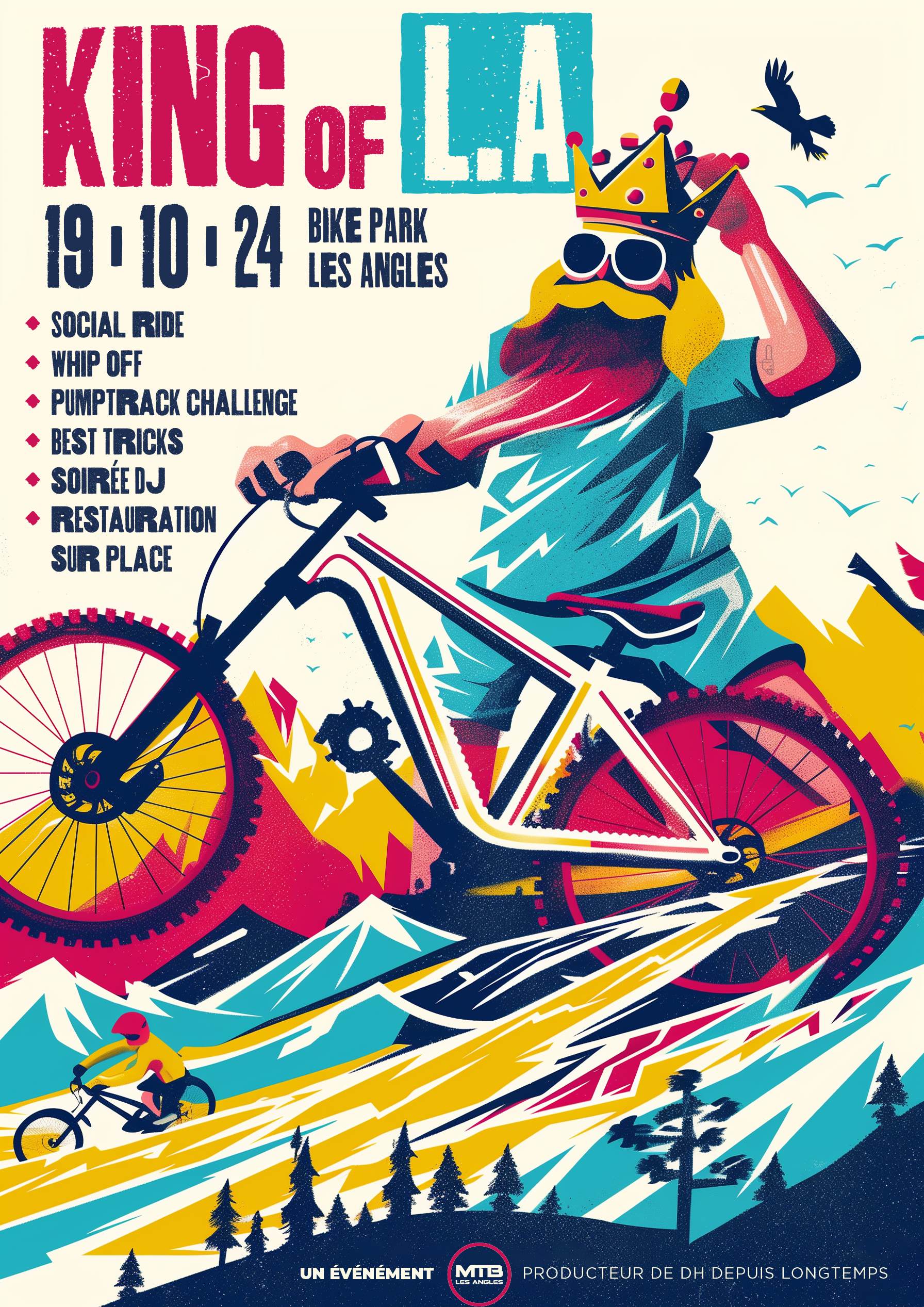 EVENEMENT TEDDY BIKE ET MTB "LE KING DE L.A"