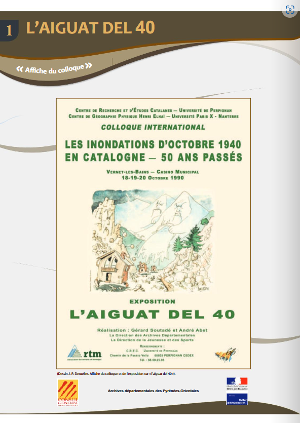 EXPOSITION " AIGUAT DEL 40 "