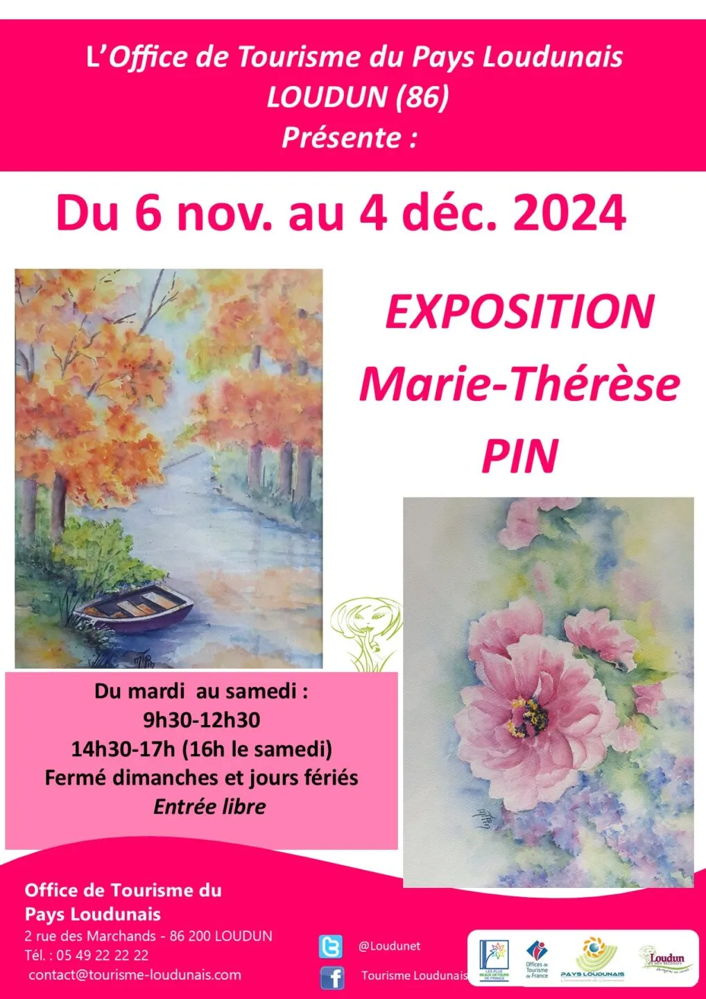 Exposition de Marie-Thérèse PIN