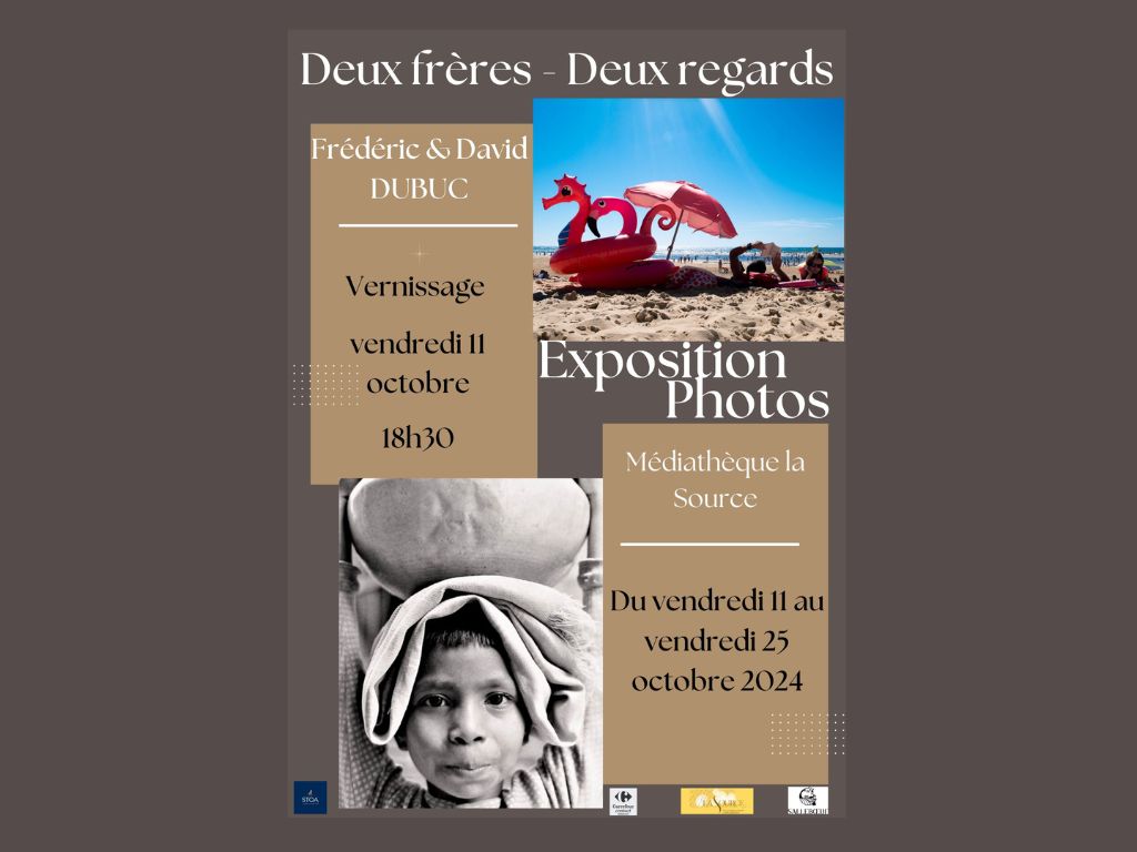 Exposition Deux frères Deux regards