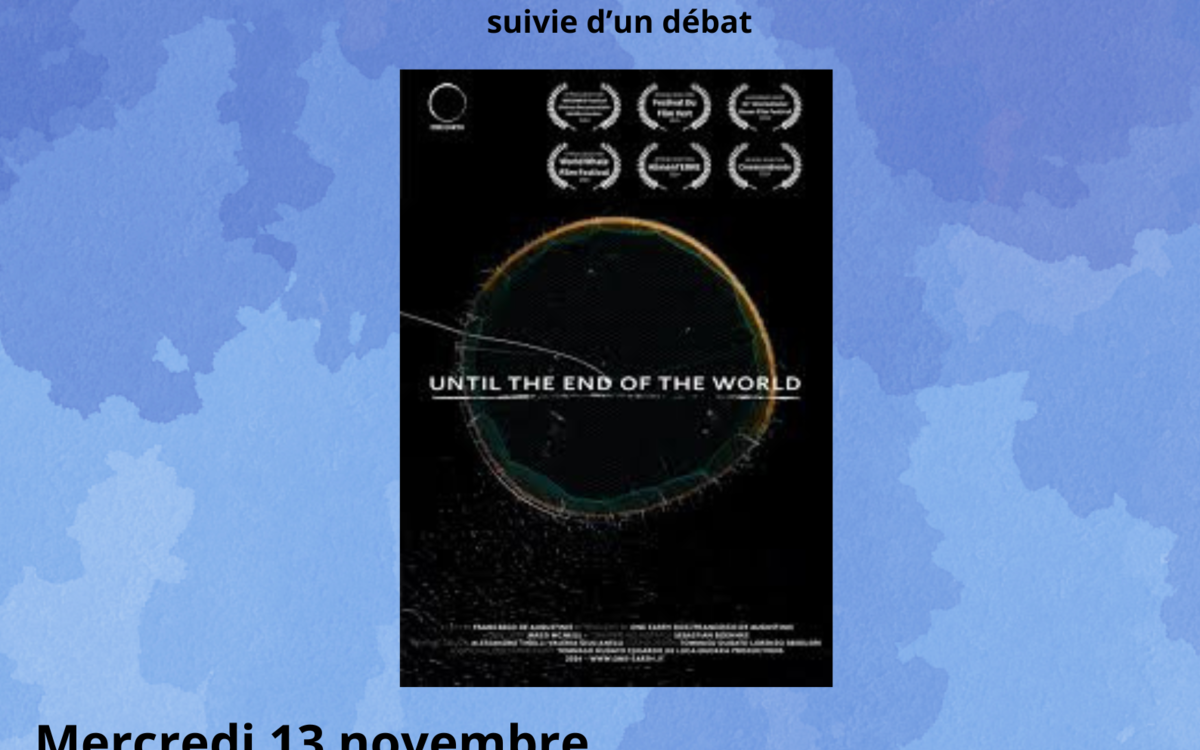 Festival Alimenterre : Projection du documentaire : Jusqu'à la fin du monde Centre Paris Anim' Montparnasse Paris