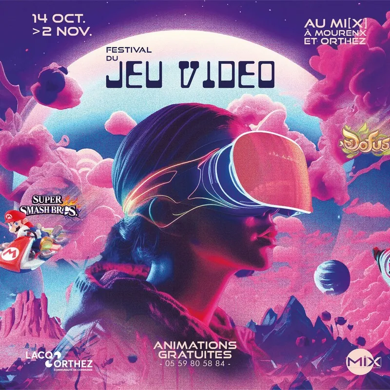 Festival du jeu vidéo Casque VR