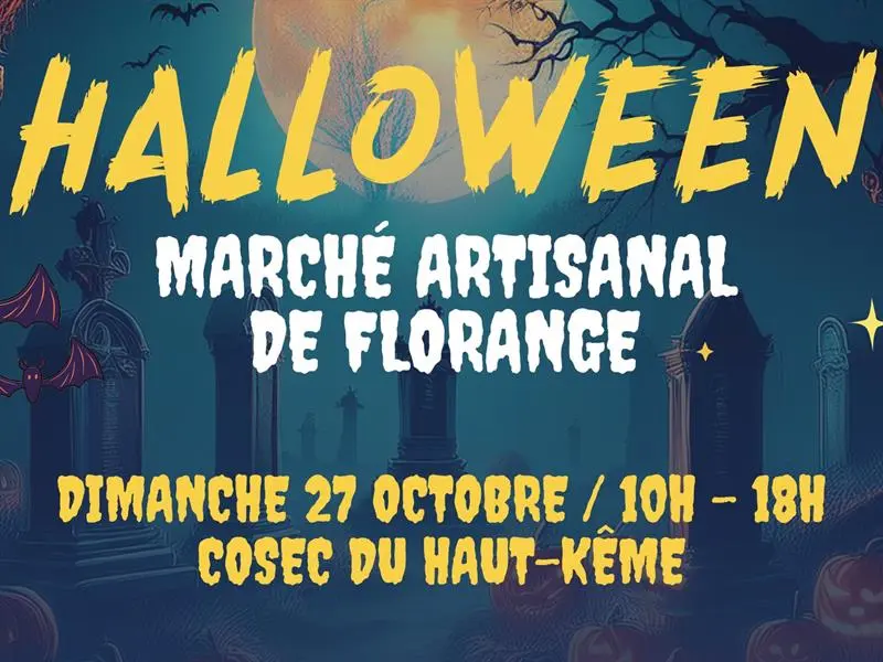 MARCHÉ ARTISANAL D’HALLOWEEN