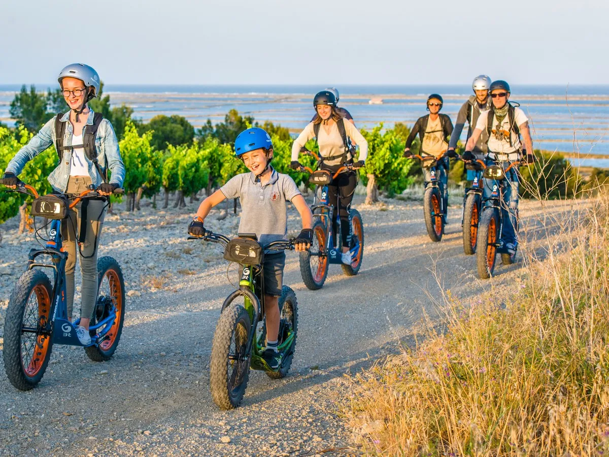 FWE 2024 TROTTINETTE ÉLECTRIQUE DANS LE VIGNOBLE DE LEUCATE AVEC TROTTUP