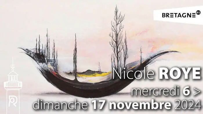 Peintures de Nicole Roye Galerie municipale Bernard Nonnet Erquy