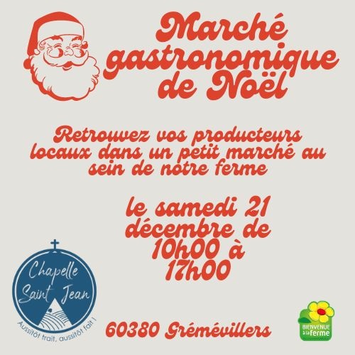 Marché de Noël à la ferme