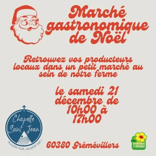 Marché de Noël à la ferme