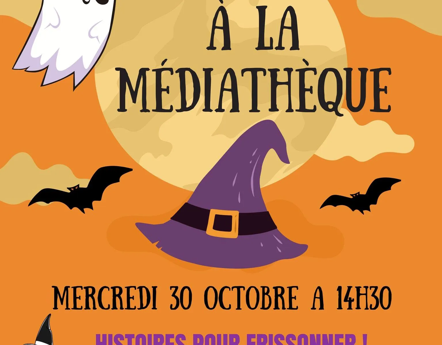 Halloween à la médiathèque