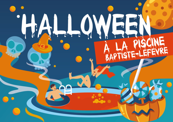 Halloween à la piscine Baptiste-Lefèvre Piscine Baptiste Lefèvre - Couëron Couëron