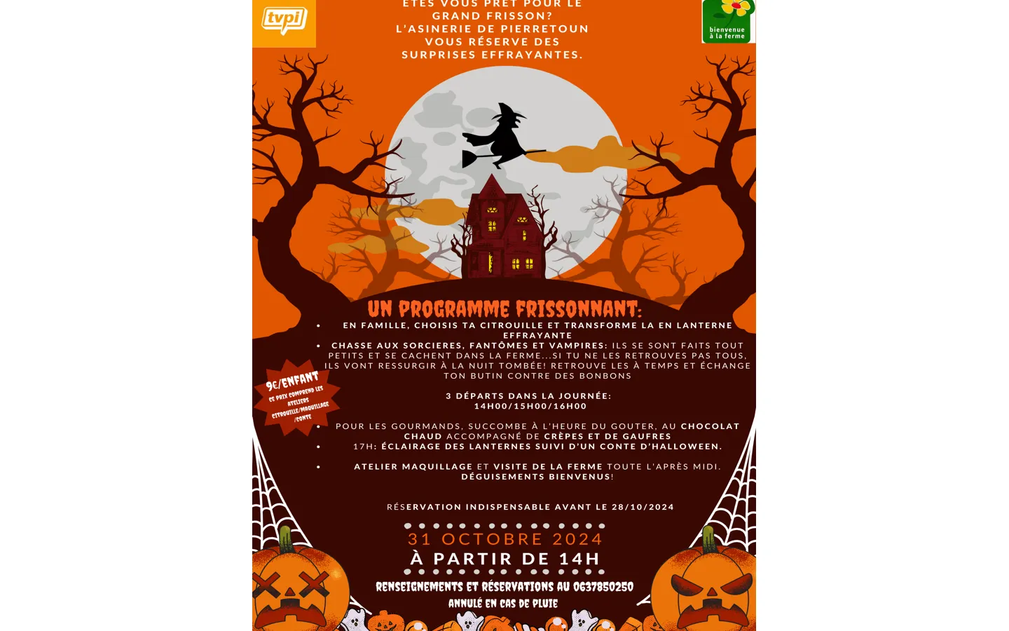 Halloween à l'Asinerie de Pierretoun