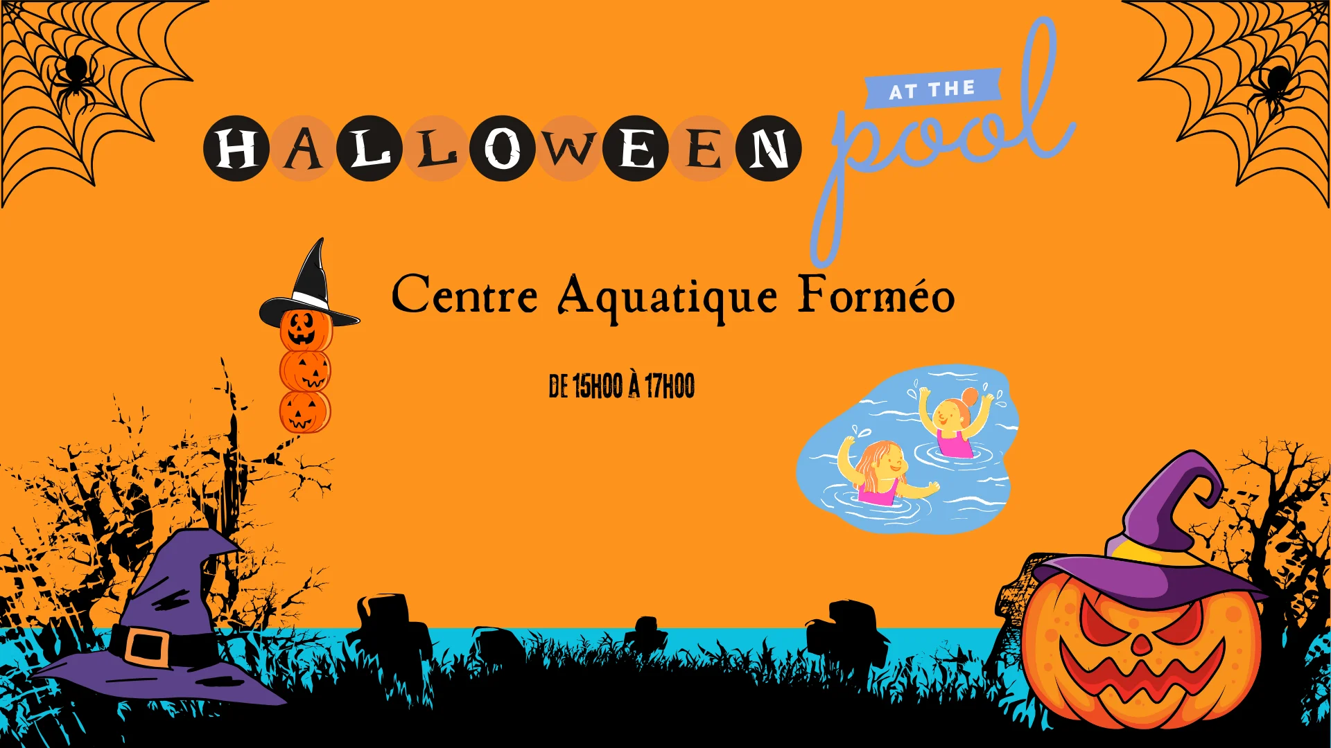 Halloween au centre Aquatique Forméo