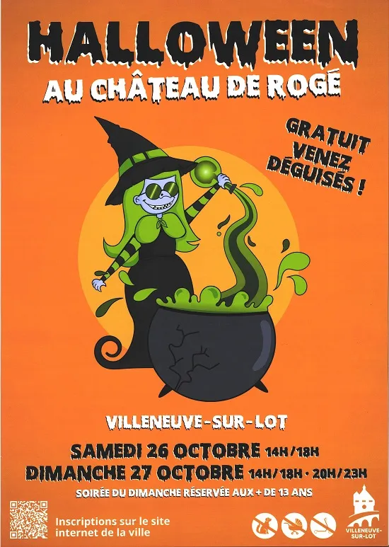 Halloween au château de Rogé