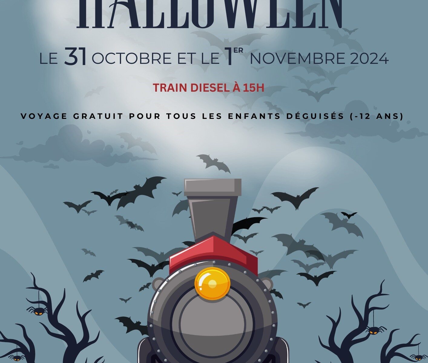 Halloween au Train de Martel