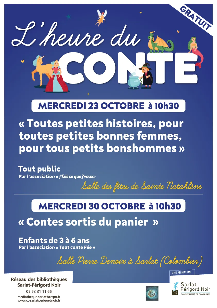 Heure du conte "Contes sortis du panier"