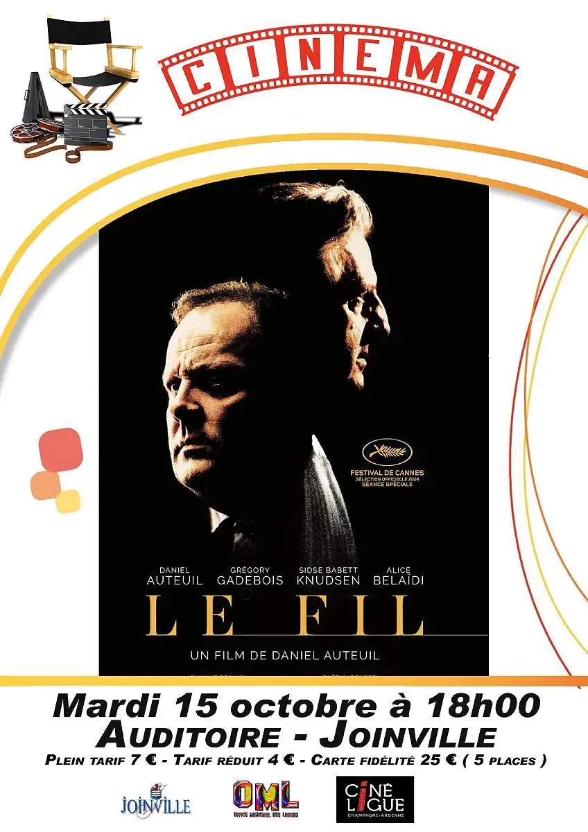 SEANCE DE CINEMA A L'AUDITOIRE DE JOINVILLE "LE FIL"