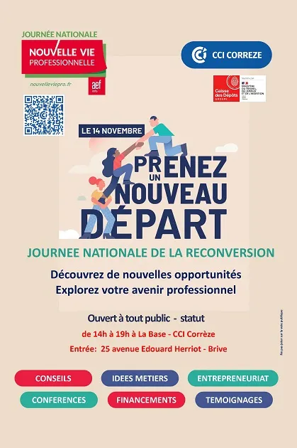 Journée nationale de la reconversion (CCI Corrèze)