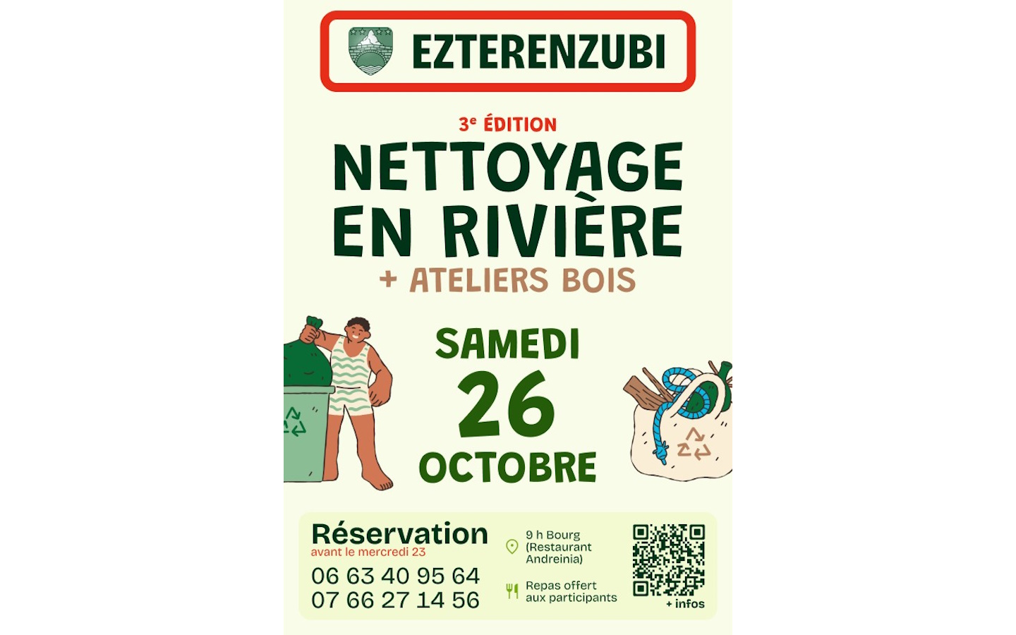 Journée nettoyage en rivière