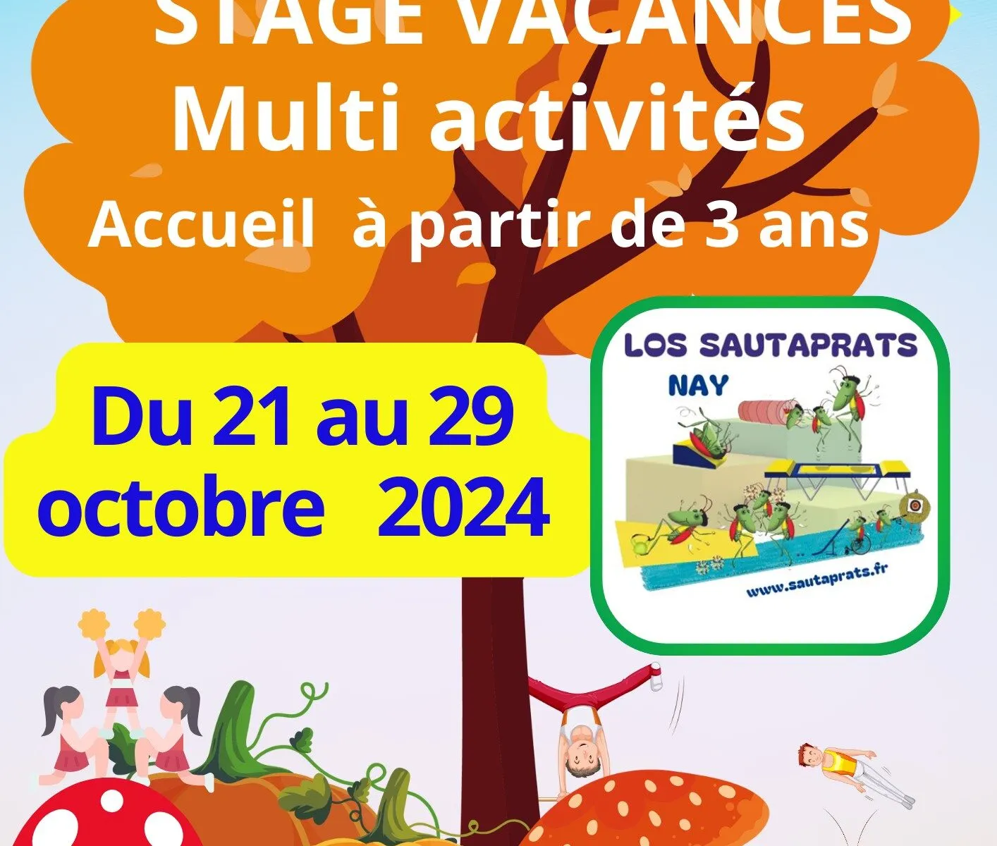 Journée stage vacances