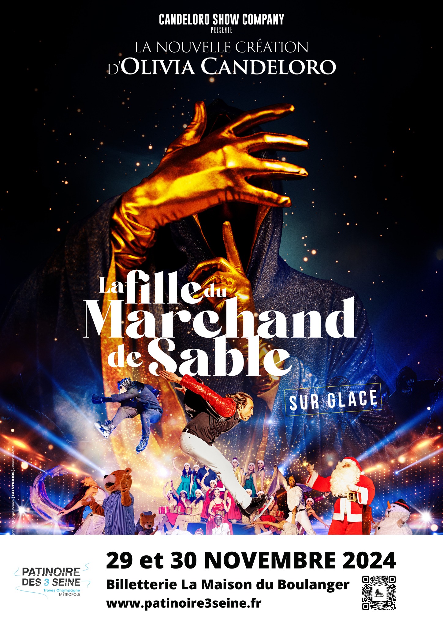 La Fille du Marchand de Sable Sur glace