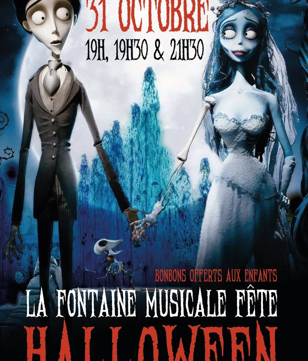 LA FONTAINE MUSICALE D'HALLOWEEN