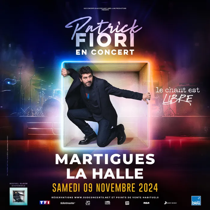 CONCERT PATRICK FIORI La Halle de Martigues Martigues