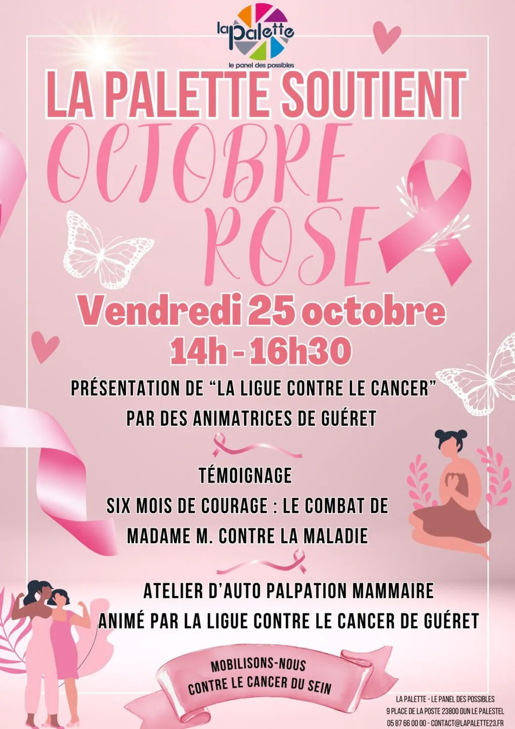 La Palette soutient Octobre Rose