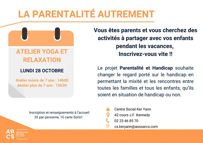 La Parentalité autrement Centre Social Ker Yann Rennes