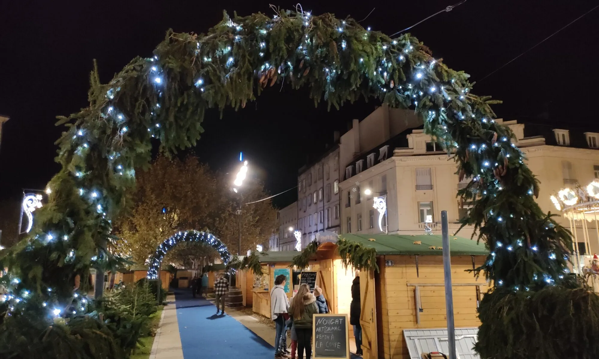 La patinoire de Noël