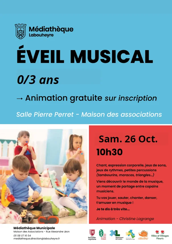 Eveil musical 0-3 ans