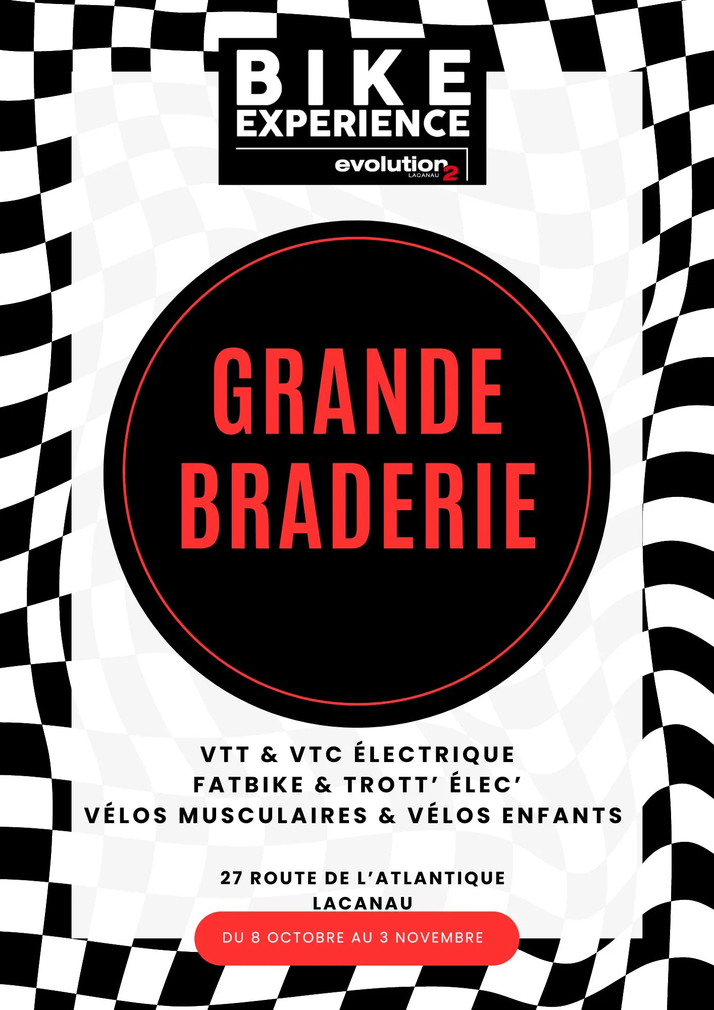 Grande braderie de Bike Experience Evolution 2