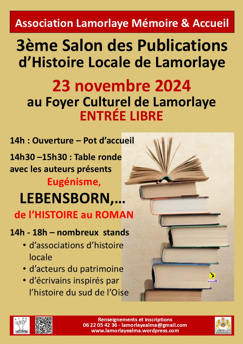 3ème Salon des publications d’histoires locales à Lamorlaye