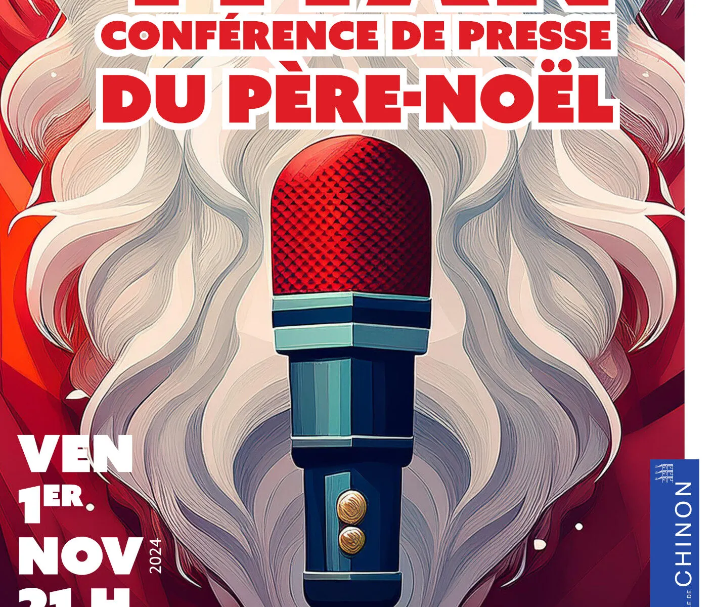 Le dernier Titan Conférence de presse du Père Noël