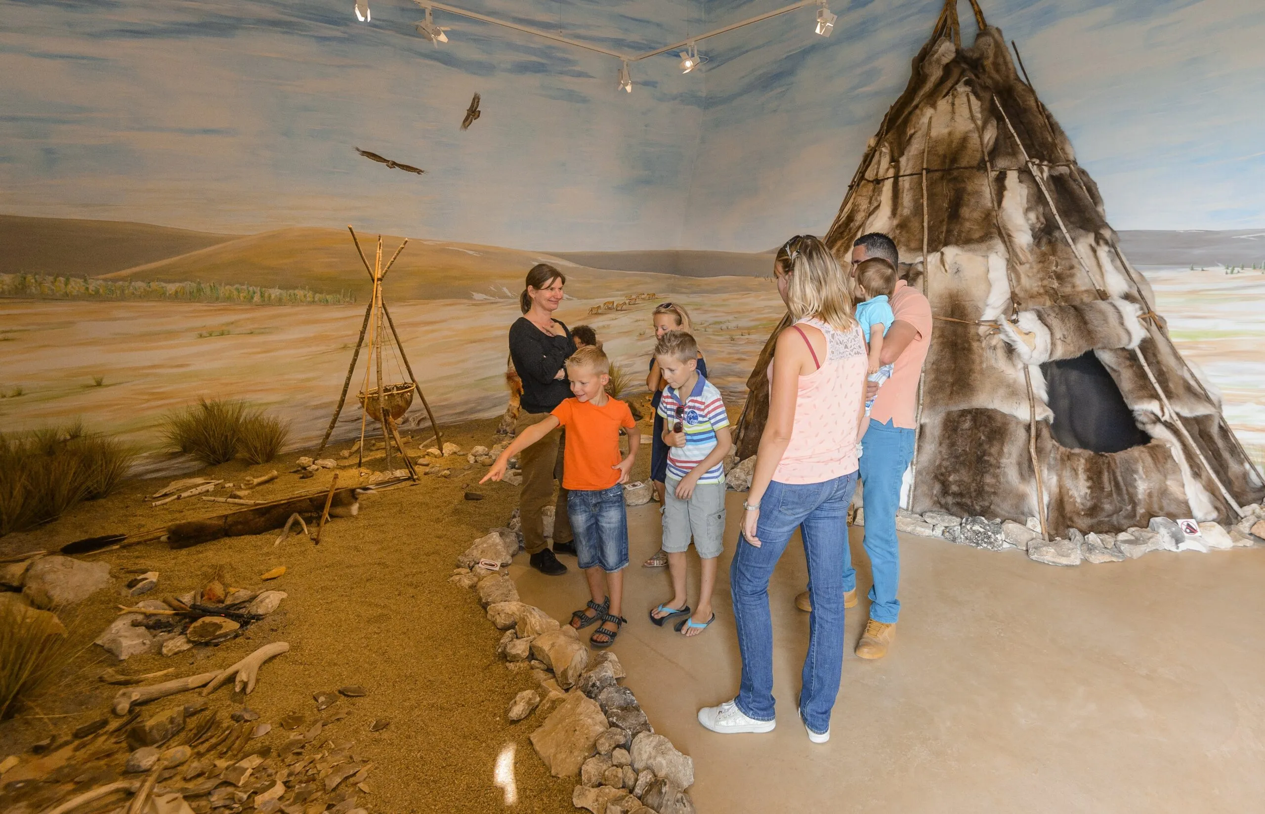 Visite guidée des collections 100 000 ans de Préhistoire en Touraine