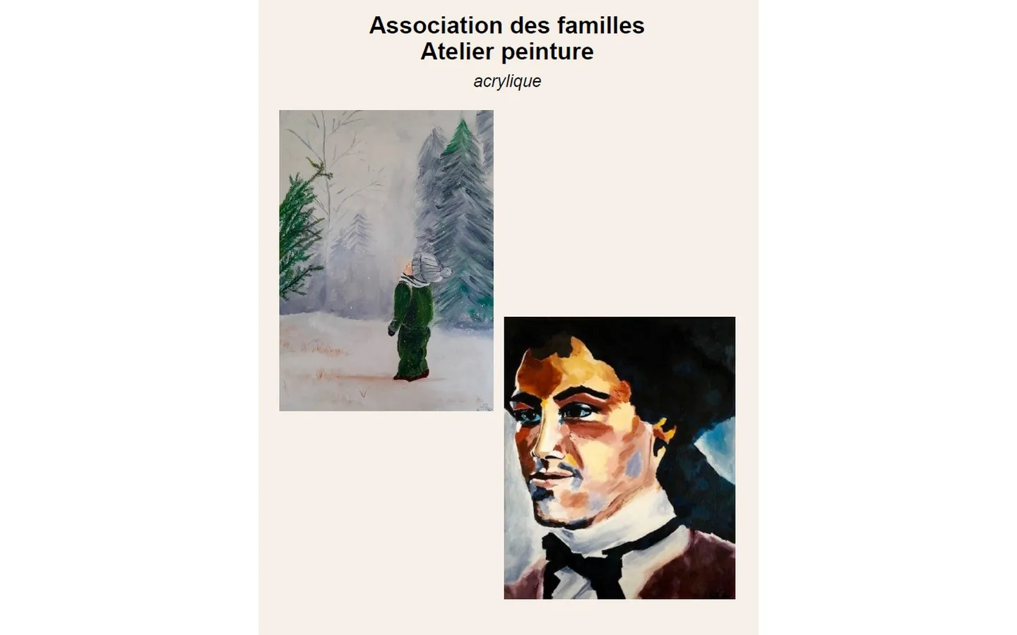 Exposition de Peintures