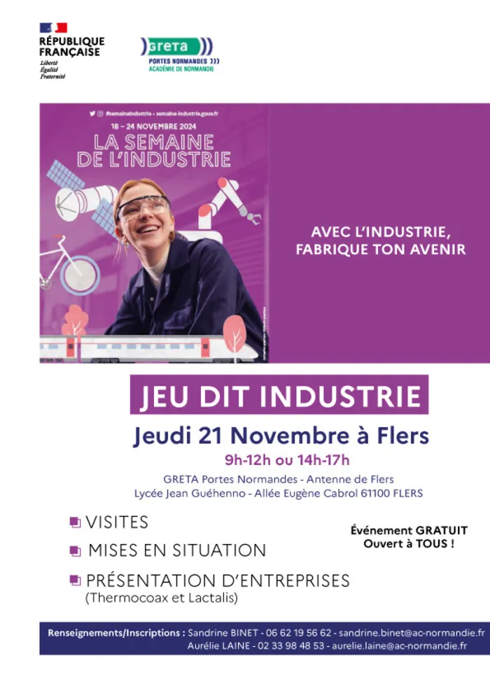 Jeu dit industrie lycée jean GUEHENNO Flers