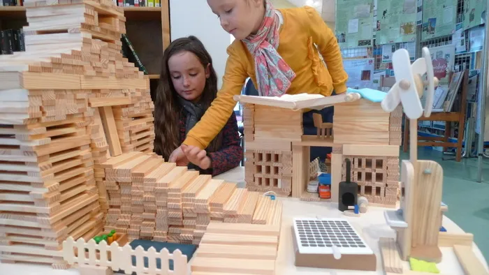 Atelier en famille : « KAPLA® géant » Maison éco-paysanne Le Grand-Village-Plage