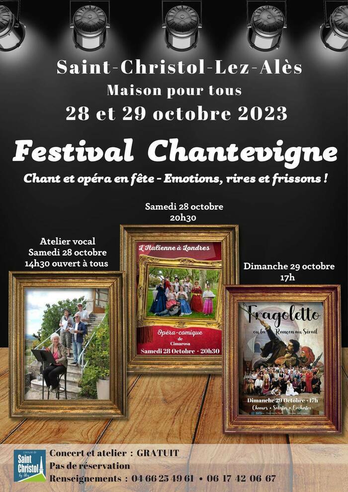 Festival Chantevigne Maison pour Tous Saint-Christol-lez-Alès