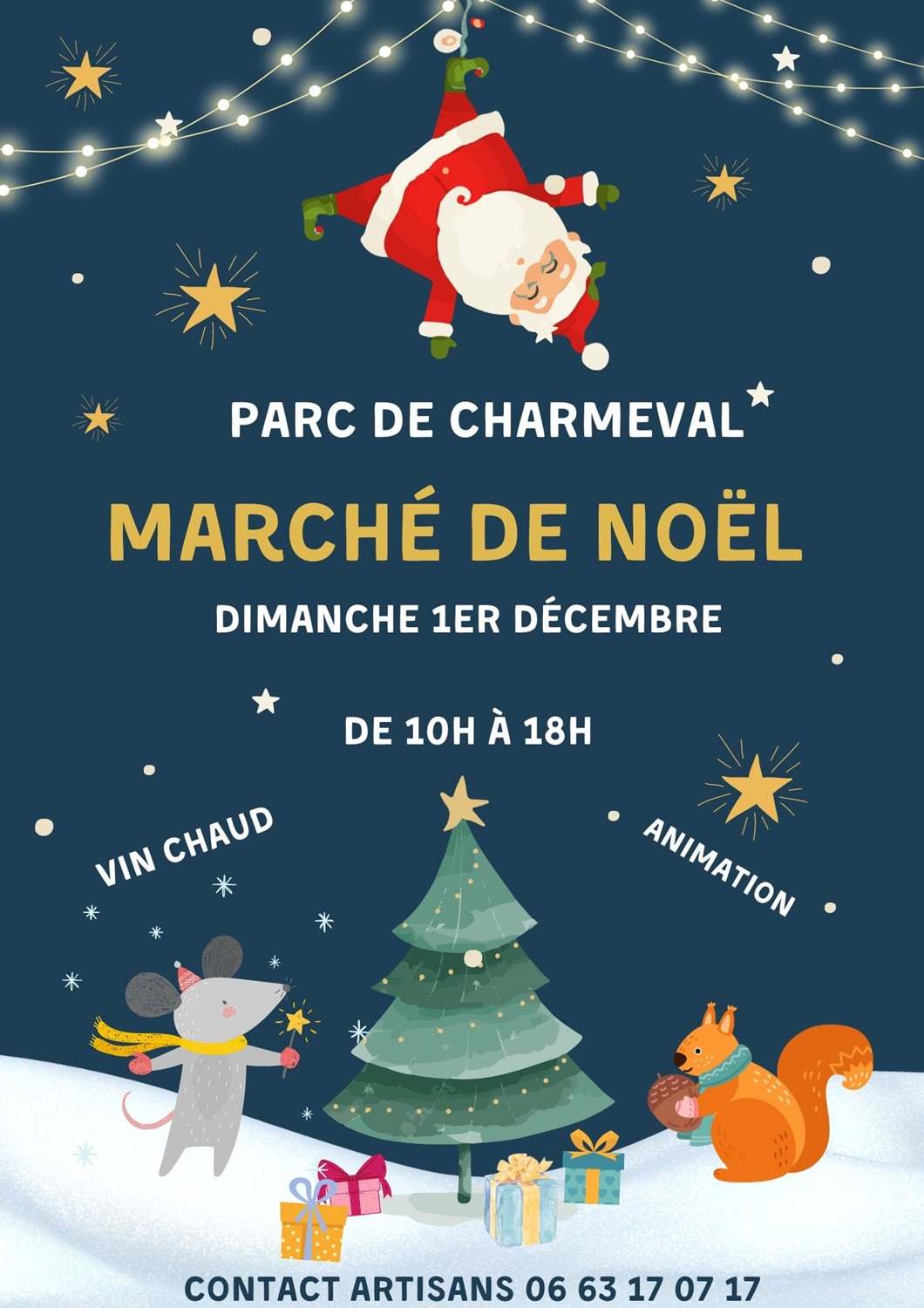 MARCHÉ DE NOËL à CHARMEVAL VIOLOT