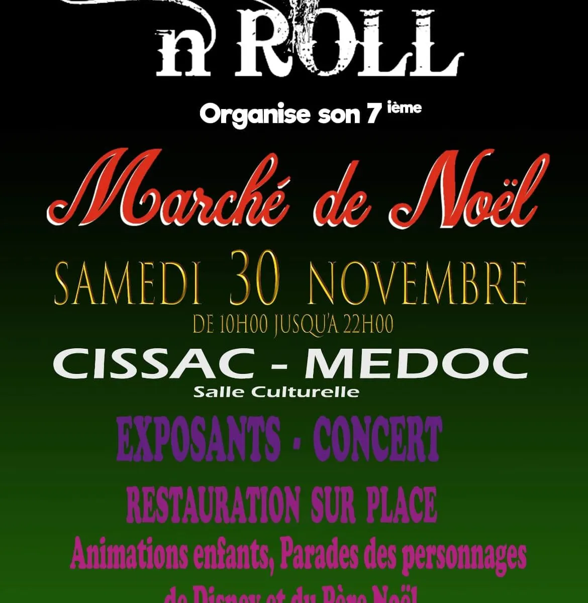 Marché de Noël à Cissac-Médoc