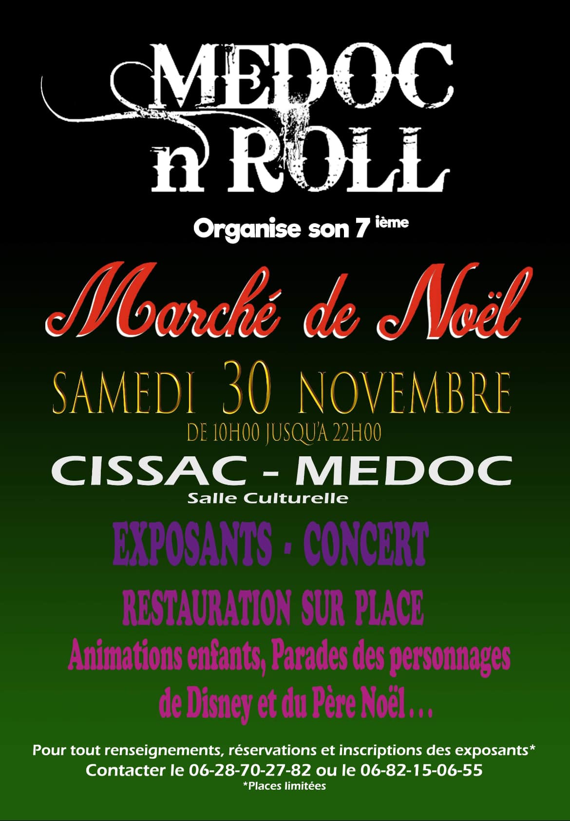 Marché de Noël à Cissac-Médoc